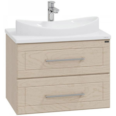 Тумба под раковину СанТа Венера 70 221026 подвесная Дуб бежевый
