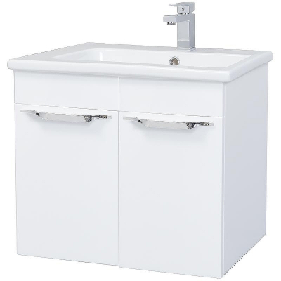 Тумба под раковину Bellezza Альдо 60 4638909180019 подвесная Белая