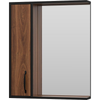 Зеркало со шкафом Misty Кедр 60 L П-Кед04060-011Л Орех Черное, купить, цена, заказать, магазин, доставка, скидка, промокод, купить, цена, заказать, магазин, доставка, скидка, промокод