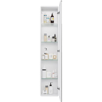 Шкаф пенал Dreja Point 40 99.9035 подвесной Белый