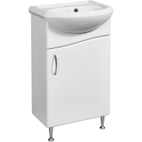 Тумба под раковину Stella Polar Волна 45 SP-00000231 Белая, купить, цена, заказать, магазин, доставка, скидка, промокод, купить, цена, заказать, магазин, доставка, скидка, промокод