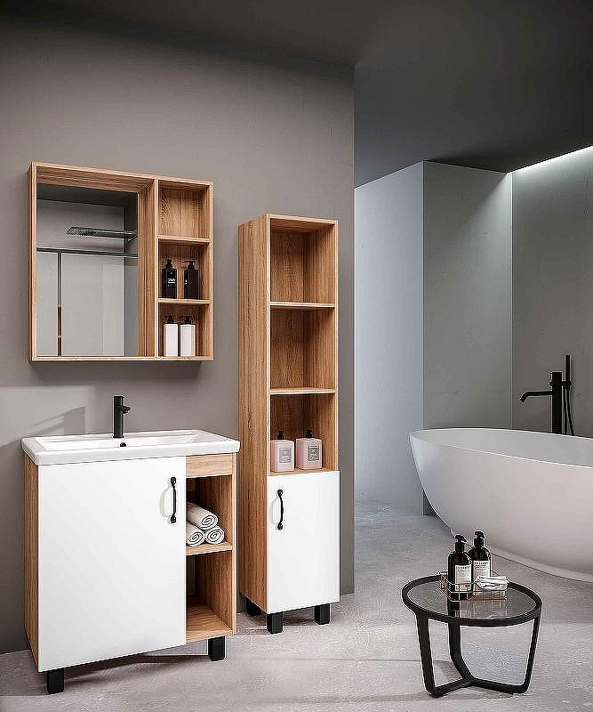 Зеркало со шкафом Grossman Флай 70 207001 Дуб сонома, купить, цена, заказать, магазин, доставка, скидка, промокод, купить, цена, заказать, магазин, доставка, скидка, промокод