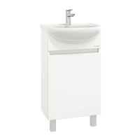 Тумба под раковину Onika Милтон 45 R 104510 цвет Белый, купить, цена, заказать, магазин, доставка, скидка, промокод, купить, цена, заказать, магазин, доставка, скидка, промокод