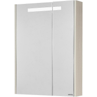 Зеркальный шкаф Aquaton Верди PRO 60 1A206902VDAV0 с подсветкой Белый Ясень фабрик, купить, цена, заказать, магазин, доставка, скидка, промокод, купить, цена, заказать, магазин, доставка, скидка, промокод