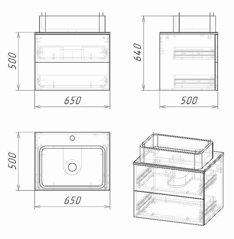 Тумба под раковину Grossman Альба 65 106502 подвесная Веллингтон Бриз, купить, цена, заказать, магазин, доставка, скидка, промокод, купить, цена, заказать, магазин, доставка, скидка, промокод