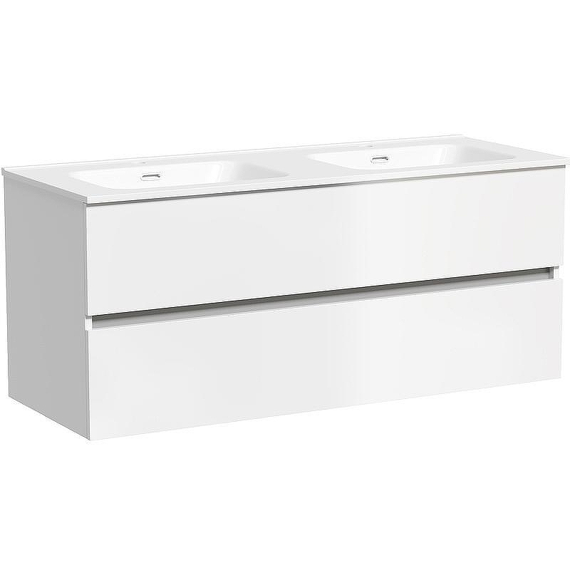 Тумба под раковину Sancos Urban 120 UR120-2W подвесная Белый глянец, купить, цена, заказать, магазин, доставка, скидка, промокод, купить, цена, заказать, магазин, доставка, скидка, промокод