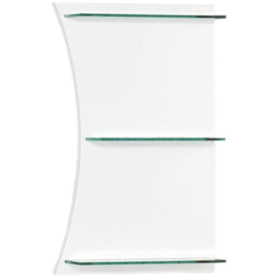 Полка Aquanet Опера 45 169630 с подсветкой Белая