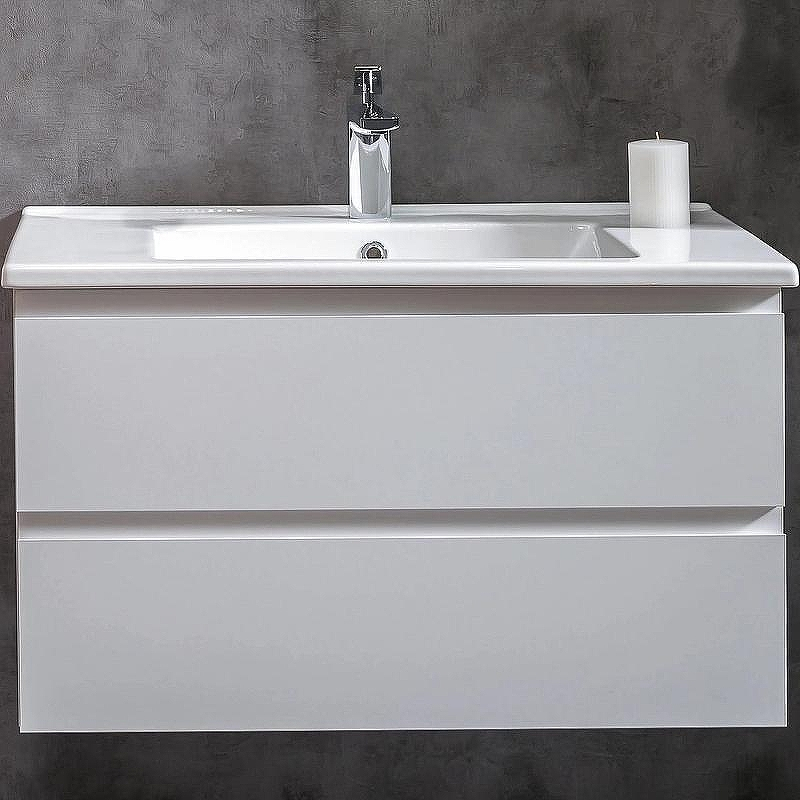 Тумба под раковину Boheme Armadi Art Capolda 85 849-085-W подвесная Белая, купить, цена, заказать, магазин, доставка, скидка, промокод, купить, цена, заказать, магазин, доставка, скидка, промокод