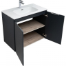 Тумба под раковину Aquanet Алвита New 80 277527 подвесная Антрацит, купить, цена, заказать, магазин, доставка, скидка, промокод, купить, цена, заказать, магазин, доставка, скидка, промокод