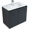 Тумба под раковину Aquanet Алвита New 80 277527 подвесная Антрацит, купить, цена, заказать, магазин, доставка, скидка, промокод, купить, цена, заказать, магазин, доставка, скидка, промокод