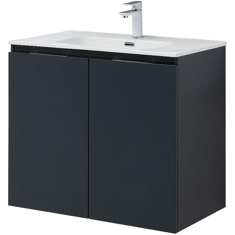 Тумба под раковину Aquanet Алвита New 80 277527 подвесная Антрацит, купить, цена, заказать, магазин, доставка, скидка, промокод, купить, цена, заказать, магазин, доставка, скидка, промокод