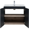 Тумба под раковину Aquanet Алвита New 80 277527 подвесная Антрацит, купить, цена, заказать, магазин, доставка, скидка, промокод, купить, цена, заказать, магазин, доставка, скидка, промокод