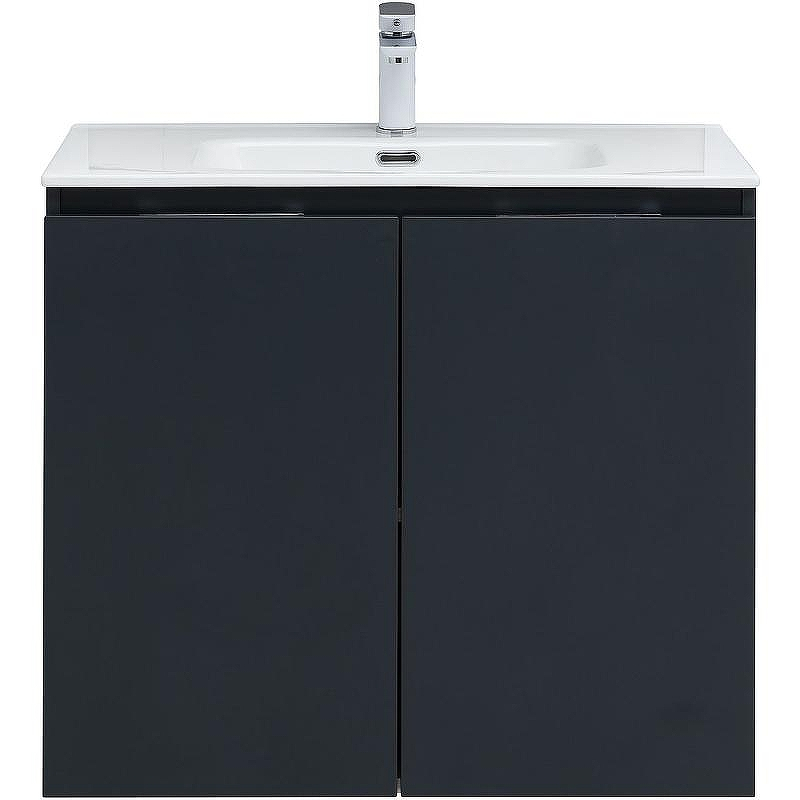 Тумба под раковину Aquanet Алвита New 80 277527 подвесная Антрацит, купить, цена, заказать, магазин, доставка, скидка, промокод, купить, цена, заказать, магазин, доставка, скидка, промокод