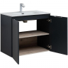 Тумба под раковину Aquanet Алвита New 80 277527 подвесная Антрацит, купить, цена, заказать, магазин, доставка, скидка, промокод, купить, цена, заказать, магазин, доставка, скидка, промокод