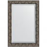 Зеркало Evoform Exclusive 93х63 BY 1176 с фацетом в багетной раме - Серебряный бамбук 73, купить, цена, заказать, магазин, доставка, скидка, промокод, купить, цена, заказать, магазин, доставка, скидка, промокод