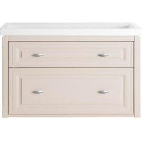 Тумба под раковину ASB-Woodline Кастелло 100 12060 подвесная Бежевая, купить, цена, заказать, магазин, доставка, скидка, промокод, купить, цена, заказать, магазин, доставка, скидка, промокод