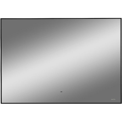 Зеркало Bond Cube 100x80 M36ZE-10080 с подсветкой Черное с бесконтактным выключателем