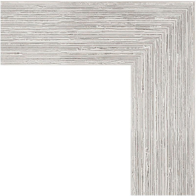 Зеркало Evoform Definite 116х66 BY 3208 в багетной раме - Серебряный дождь 70