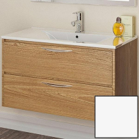 Тумба с раковиной SanVit Мэри-2 90 L kmery902 в цвете Ral подвесная Белый глянец, купить, цена, заказать, магазин, доставка, скидка, промокод, купить, цена, заказать, магазин, доставка, скидка, промокод