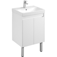 Тумба под раковину Aquaton Сканди Doors 55 1A278801SD010 Белая, купить, цена, заказать, магазин, доставка, скидка, промокод, купить, цена, заказать, магазин, доставка, скидка, промокод