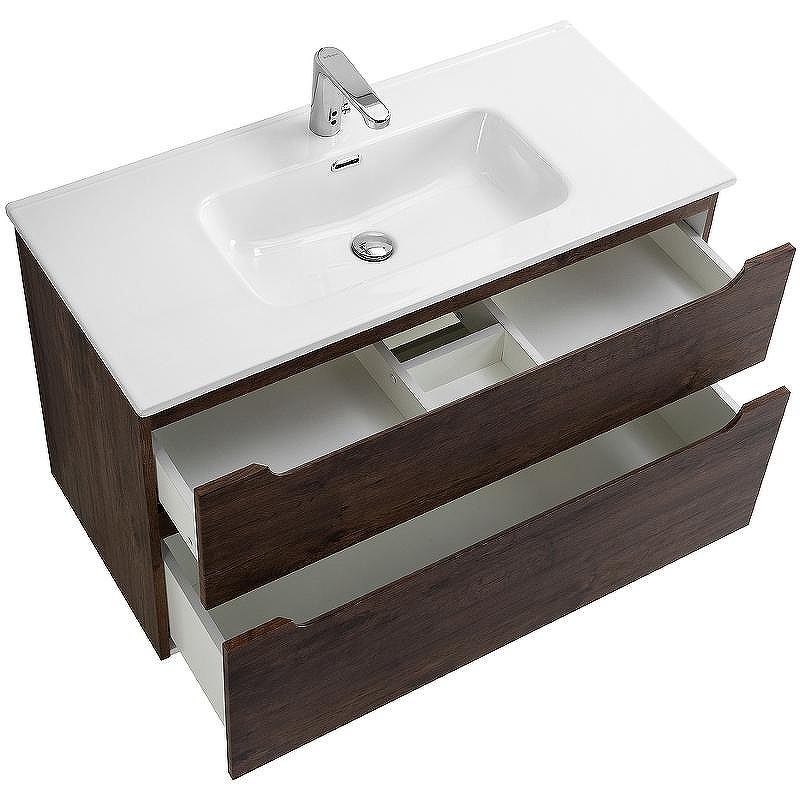 Тумба под раковину BelBagno Etna-H60 90 ETNA-H60-900-2C-SO-RW-P подвесная Rovere Moro, купить, цена, заказать, магазин, доставка, скидка, промокод, купить, цена, заказать, магазин, доставка, скидка, промокод