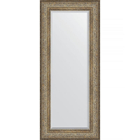 Зеркало Evoform Exclusive 140х60 BY 3529 с фацетом в багетной раме - Виньетка античная бронза 109, купить, цена, заказать, магазин, доставка, скидка, промокод, купить, цена, заказать, магазин, доставка, скидка, промокод