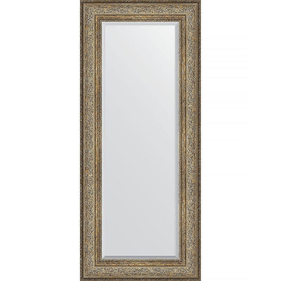 Зеркало Evoform Exclusive 140х60 BY 3529 с фацетом в багетной раме - Виньетка античная бронза 109