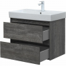 Тумба с раковиной Aquanet Nova Lite 75 305239 подвесная Дуб серый, купить, цена, заказать, магазин, доставка, скидка, промокод, купить, цена, заказать, магазин, доставка, скидка, промокод
