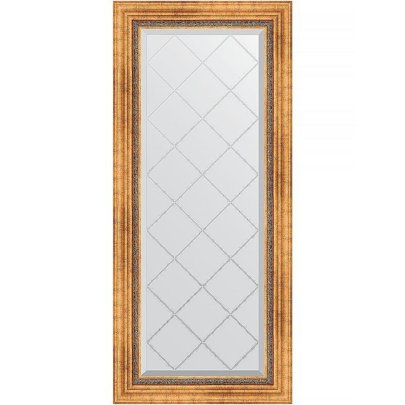 Зеркало Evoform Exclusive-G 126х56 BY 4060 с гравировкой в багетной раме - Римское золото 88, купить, цена, заказать, магазин, доставка, скидка, промокод, купить, цена, заказать, магазин, доставка, скидка, промокод