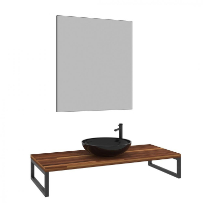 Консоль под раковину Orka Kestel 120 3001042 Орех