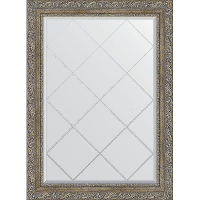 Зеркало Evoform Exclusive-G 102х75 BY 4188 с гравировкой в багетной раме - Виньетка античная латунь 85