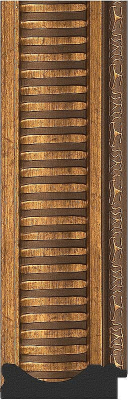 Зеркало Evoform Exclusive-G 160х77 BY 4283 с гравировкой в багетной раме - Бронзовый акведук 93