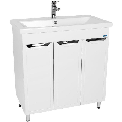 Тумба под раковину VIANT Лима 80 VLIM80CO-T3ST Белая