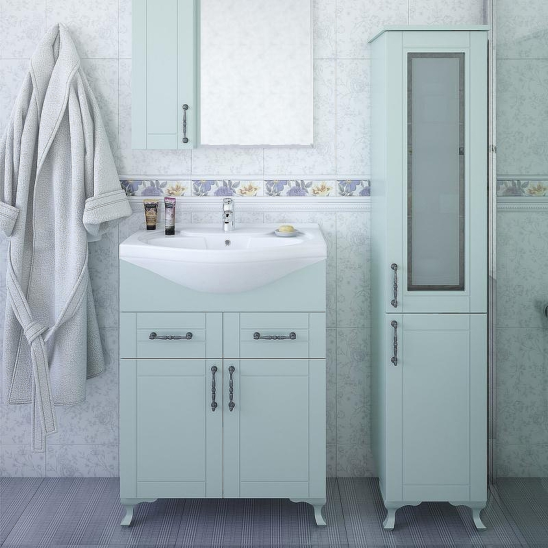 Шкаф пенал Sanflor Глория 32 R С000005721 Серый, купить, цена, заказать, магазин, доставка, скидка, промокод, купить, цена, заказать, магазин, доставка, скидка, промокод