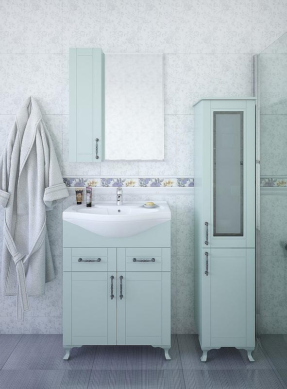 Шкаф пенал Sanflor Глория 32 R С000005721 Серый, купить, цена, заказать, магазин, доставка, скидка, промокод, купить, цена, заказать, магазин, доставка, скидка, промокод