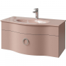 Тумба под раковину Caprigo Nokturn 90 1313-SF026 подвесная Розовая, купить, цена, заказать, магазин, доставка, скидка, промокод, купить, цена, заказать, магазин, доставка, скидка, промокод