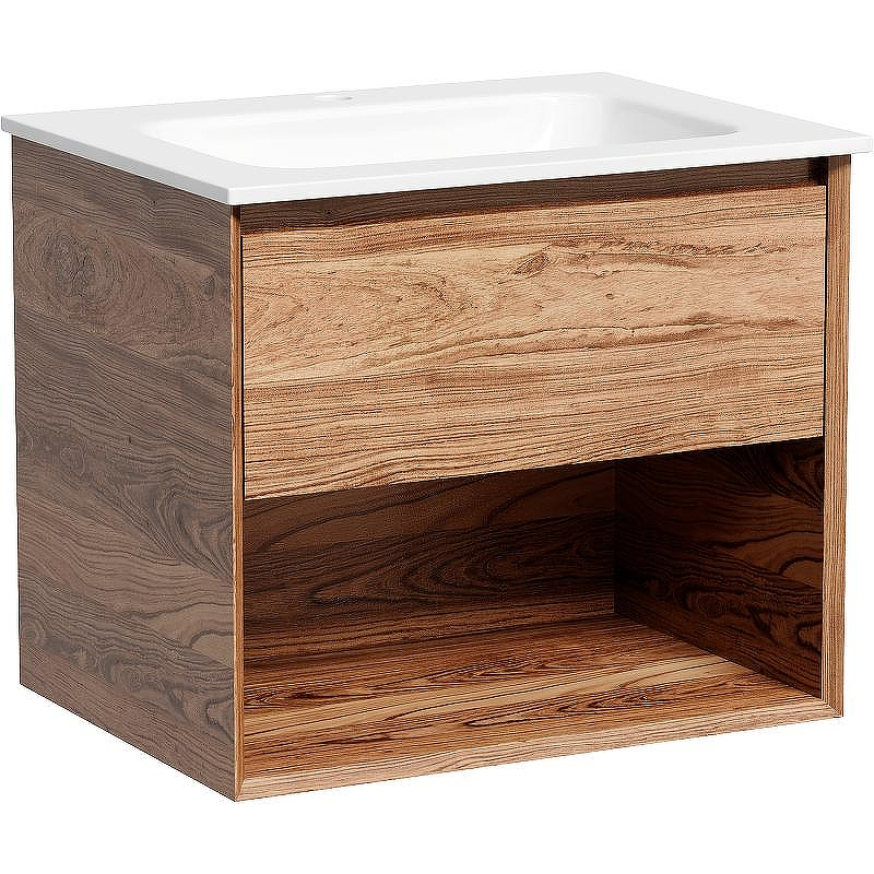 Тумба под раковину Sancos Marmi 1.0 60 MR1.060ECH подвесная Дуб чарльстон, купить, цена, заказать, магазин, доставка, скидка, промокод, купить, цена, заказать, магазин, доставка, скидка, промокод