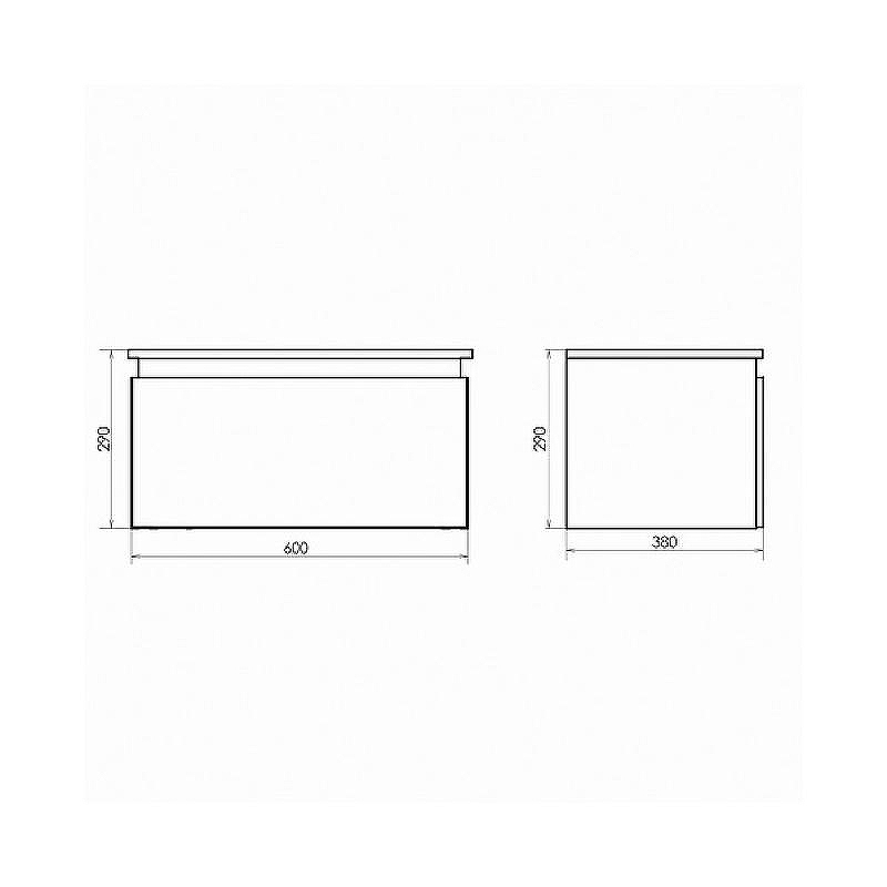 Тумба Comforty Осло 60 00-00000838 подвесная Бетон светлый, купить, цена, заказать, магазин, доставка, скидка, промокод, купить, цена, заказать, магазин, доставка, скидка, промокод