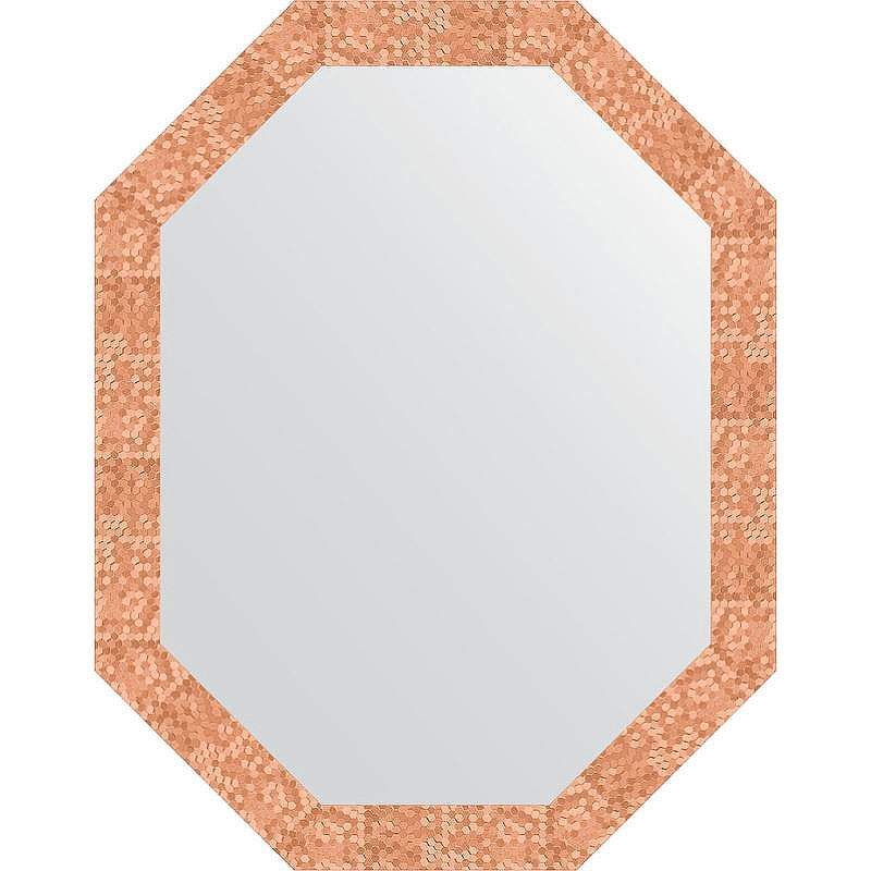 Зеркало Evoform Octagon 72x92 BY 7096 в багетной раме - Соты медь 70, купить, цена, заказать, магазин, доставка, скидка, промокод, купить, цена, заказать, магазин, доставка, скидка, промокод