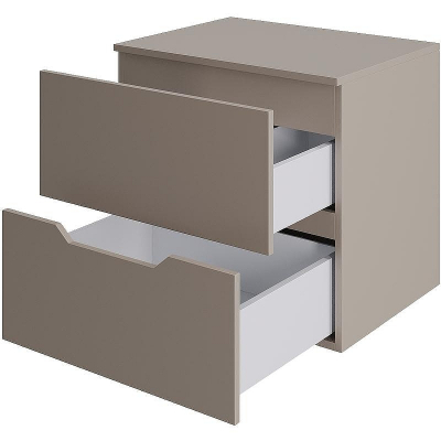 Тумба под раковину Orange Line 60 Li-60TuLMDF подвесная Латте матовый