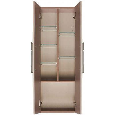 Шкаф пенал Aquaton Ар-Деко 40 1A284703DD6E0 подвесной Кашемир