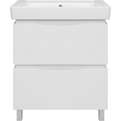 Тумба с раковиной Misty Венера 80 УТ000001780 Белая