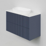 Тумба под раковину La Fenice Terra Twin 100 FNC-01-TER-BG-100-2 подвесная Синяя матовая, купить, цена, заказать, магазин, доставка, скидка, промокод, купить, цена, заказать, магазин, доставка, скидка, промокод