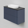 Тумба под раковину La Fenice Terra Twin 100 FNC-01-TER-BG-100-2 подвесная Синяя матовая, купить, цена, заказать, магазин, доставка, скидка, промокод, купить, цена, заказать, магазин, доставка, скидка, промокод