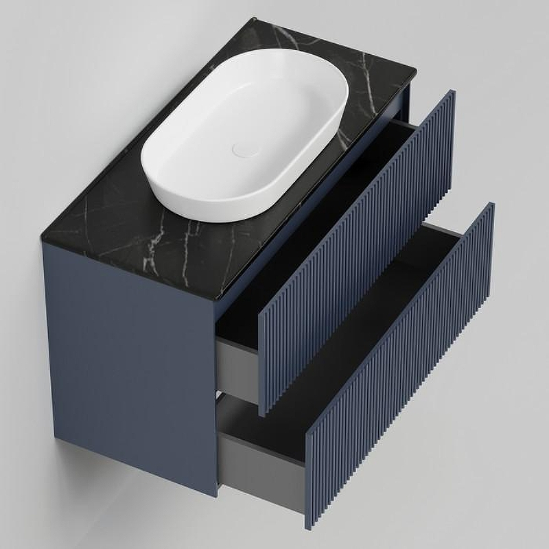 Тумба под раковину La Fenice Terra Twin 100 FNC-01-TER-BG-100-2 подвесная Синяя матовая, купить, цена, заказать, магазин, доставка, скидка, промокод, купить, цена, заказать, магазин, доставка, скидка, промокод