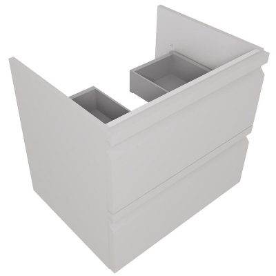 Тумба с раковиной Aquatek Вега 60 AQ77060-LG подвесная Серый туман