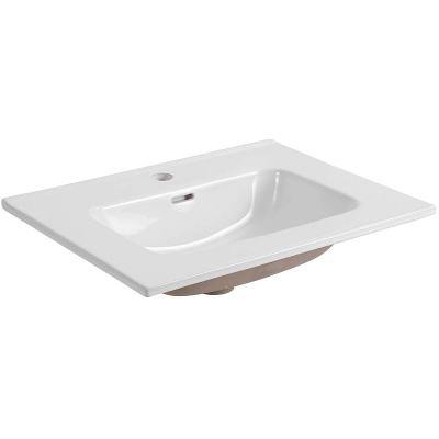 Тумба с раковиной Aquatek Вега 60 AQ77060-LG подвесная Серый туман