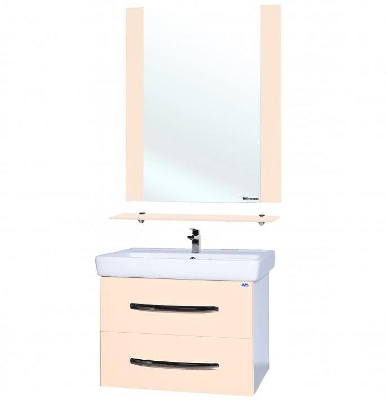 Зеркало Bellezza Рокко 80 4613713030071 с полкой Бежевое, купить, цена, заказать, магазин, доставка, скидка, промокод, купить, цена, заказать, магазин, доставка, скидка, промокод