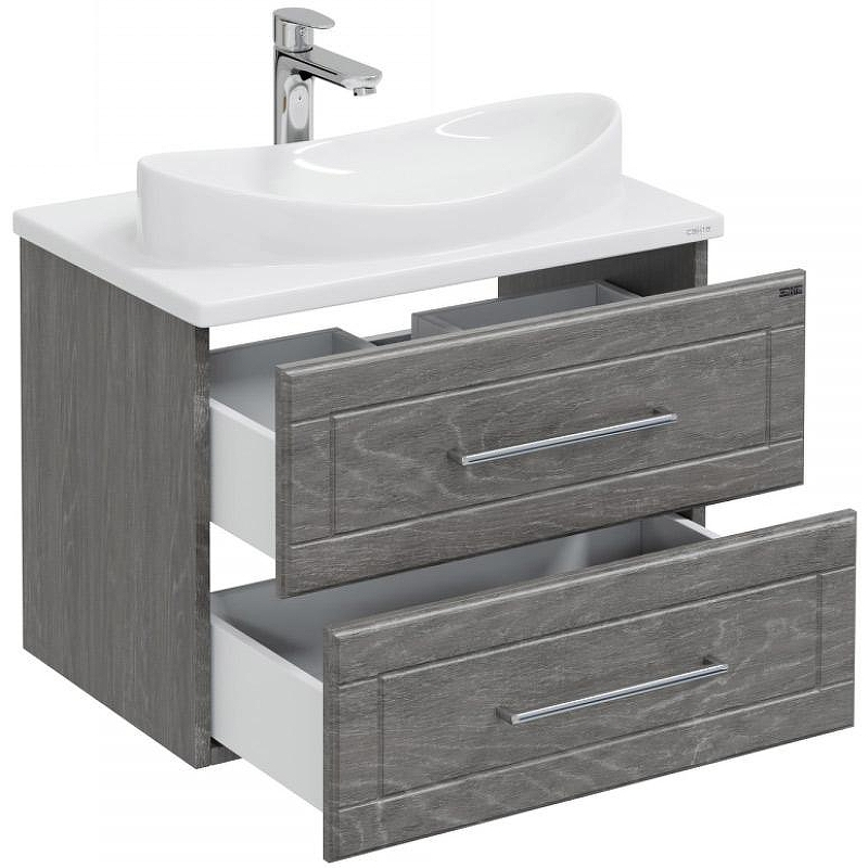 Тумба под раковину СанТа Венера 70 221028 подвесная Дуб шале графит, купить, цена, заказать, магазин, доставка, скидка, промокод, купить, цена, заказать, магазин, доставка, скидка, промокод