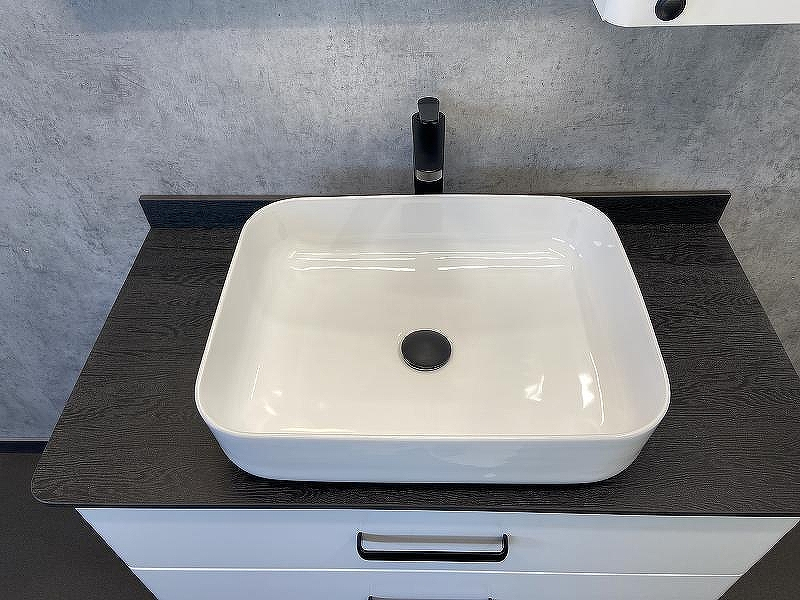 Тумба с раковиной Comforty Амстердам 95 00-00005494 подвесная Белый глянец, купить, цена, заказать, магазин, доставка, скидка, промокод, купить, цена, заказать, магазин, доставка, скидка, промокод